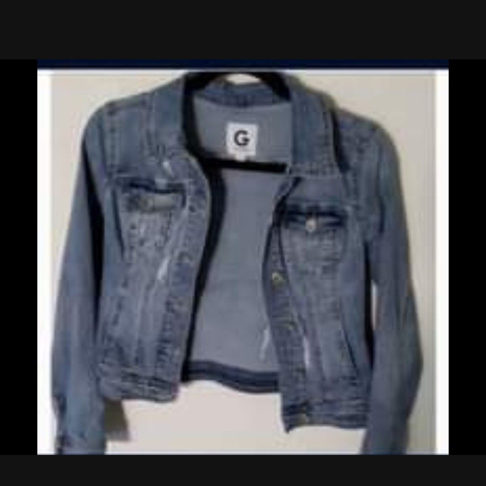 G by Guess Blue Jean Jacket